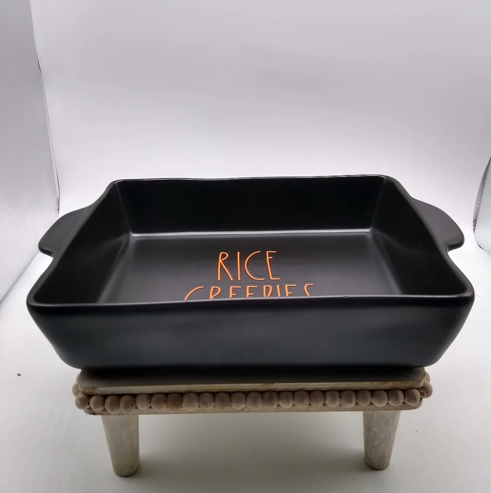Rae Dunn Rice Creepies Baking/Casserole Dish
